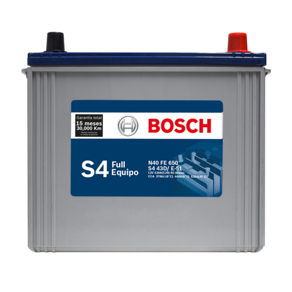 Batería Bosch S4 N40 FULL EQUIPO