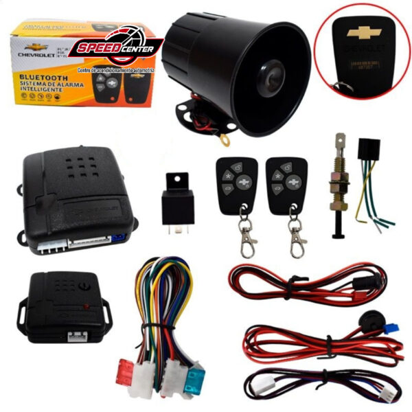 ALARMA CHEVROLET SIN CODIGO 2 CONTROLES CON SIRENA