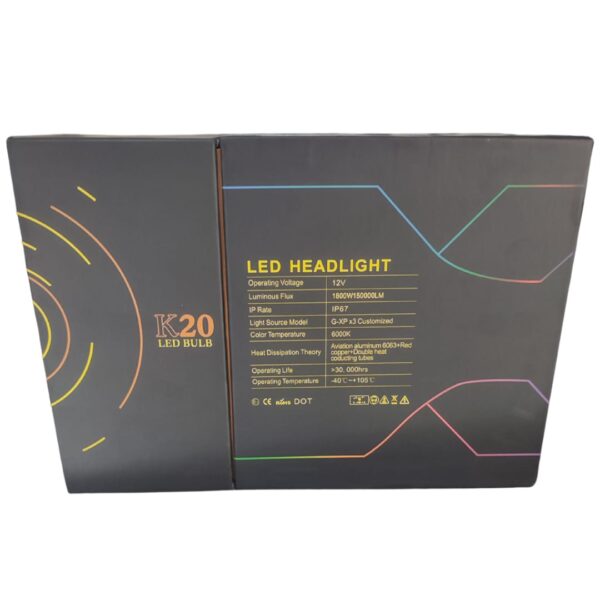 H4 LED BULB K20 150.000 LUMENES - Imagen 2